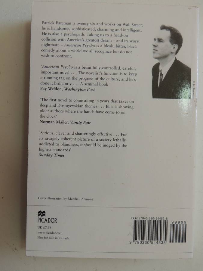 American Psycho - Bret Easton Ellis