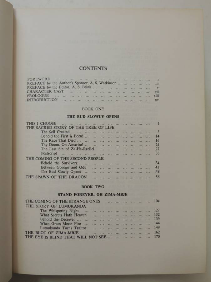 Indaba My Children  - Vusamazulu Credo Mutwa    2nd printing 1965