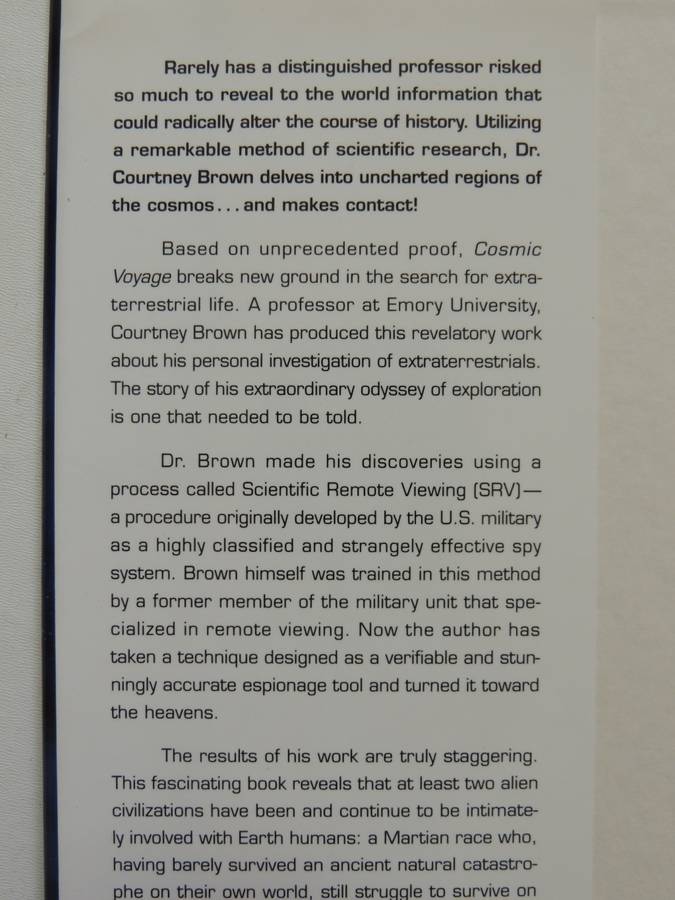 Cosmic Voyage - A Scientific Discovery Of Extraterrestrials Visting Earth - Courtney Brown, Ph.D.