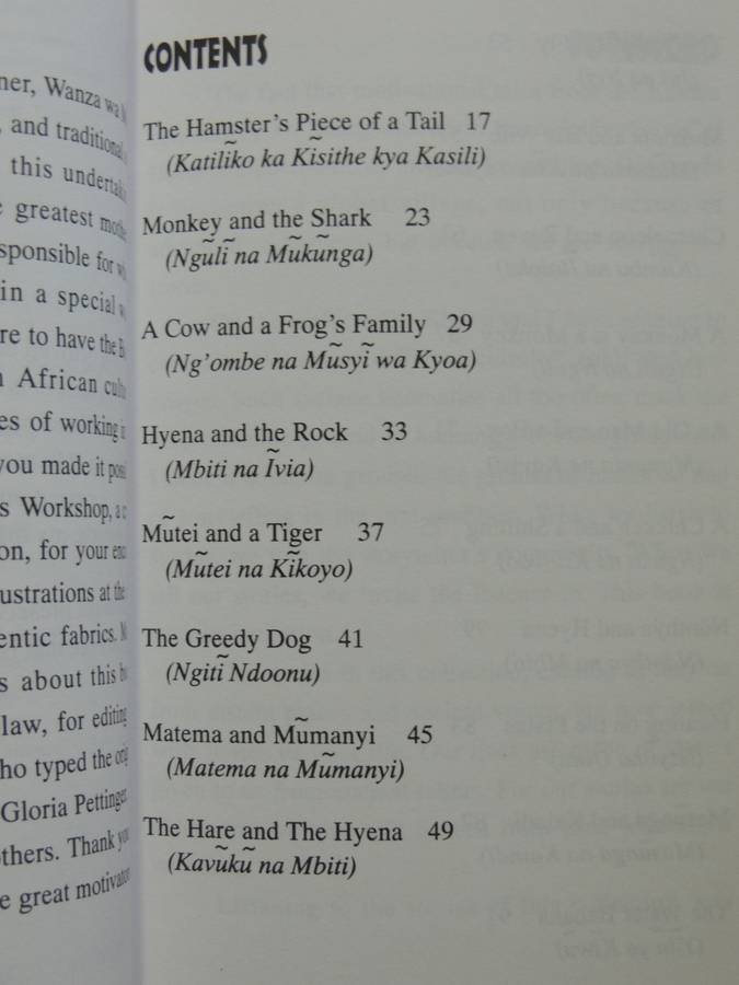 East African Folktales- Dr. Vincent Muli Wa Kituku