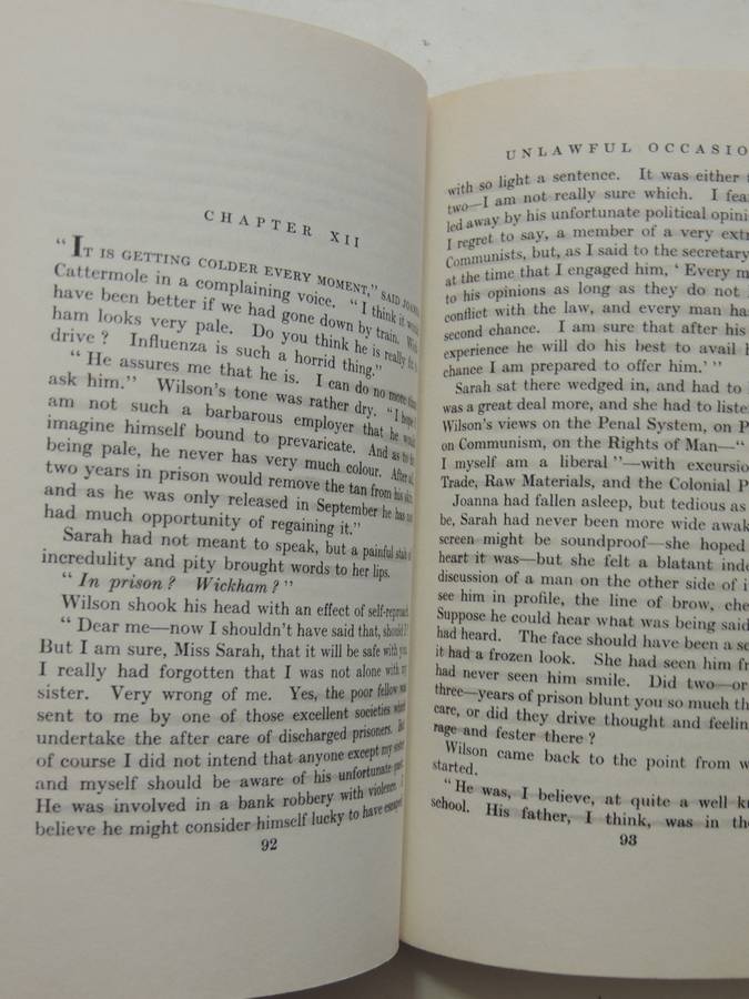Unlawful Occasions - Patricia Wentworth 1991