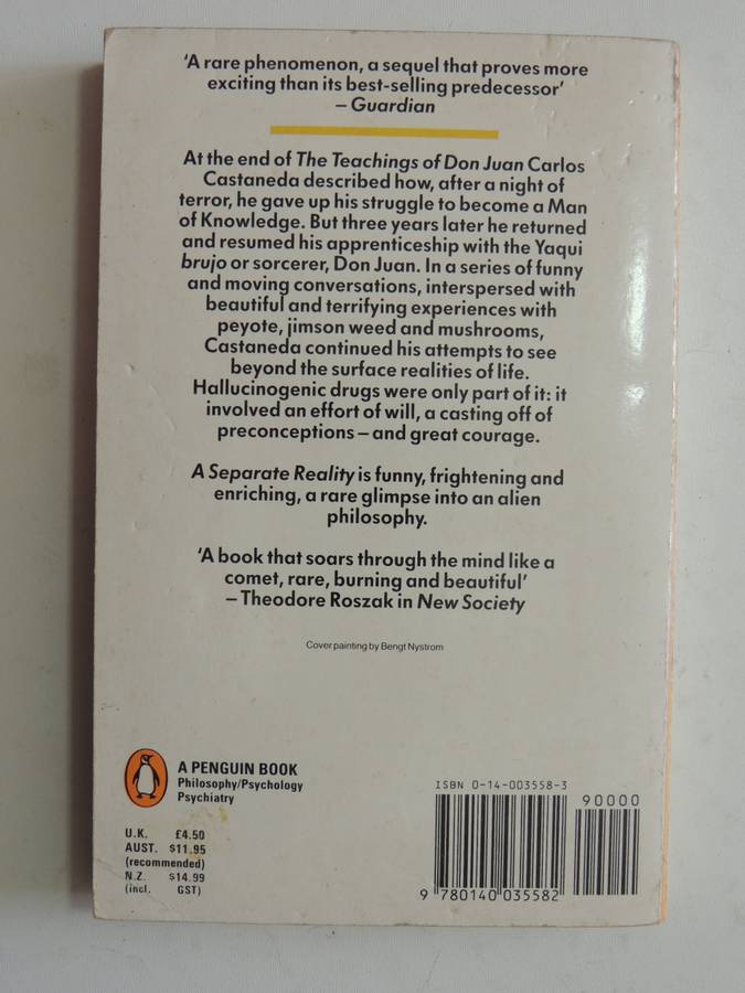 A Separate Reality - Carlos Castaneda