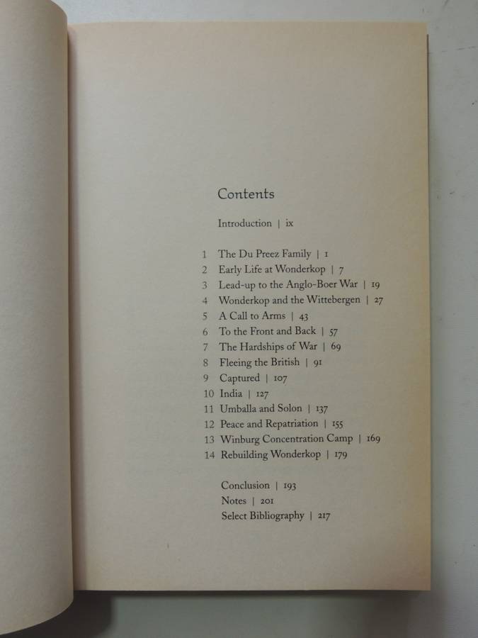 Boer Boy - Memoirs Of An Anglo-Boer War Youth - Chris Schoeman   FIRST EDITION  2010