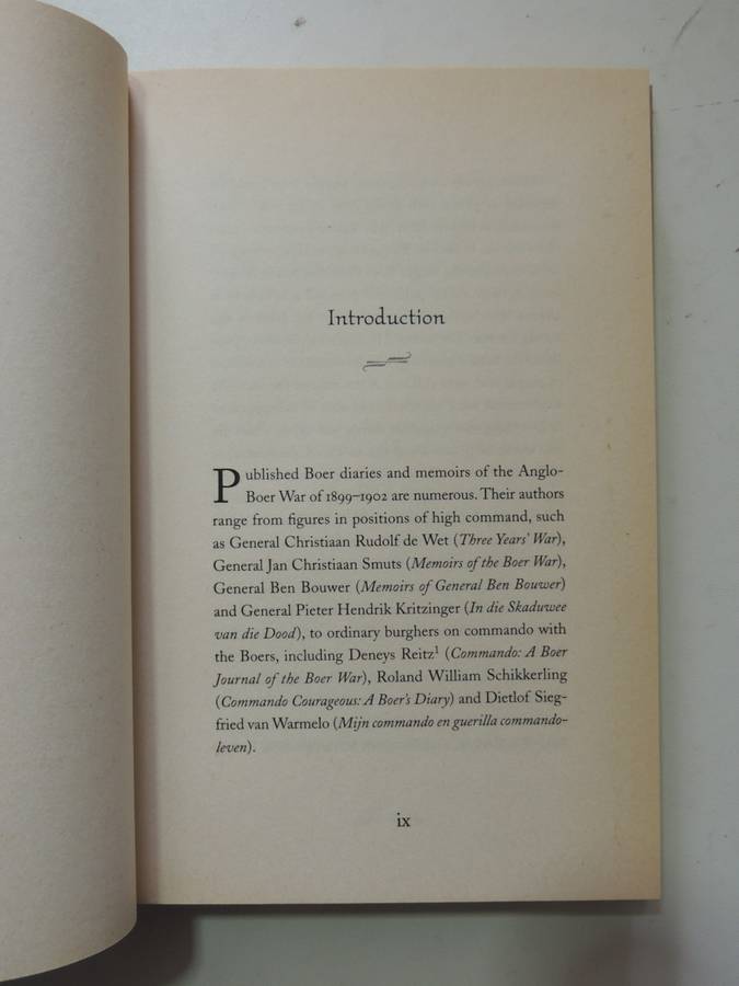 Boer Boy - Memoirs Of An Anglo-Boer War Youth - Chris Schoeman   FIRST EDITION  2010