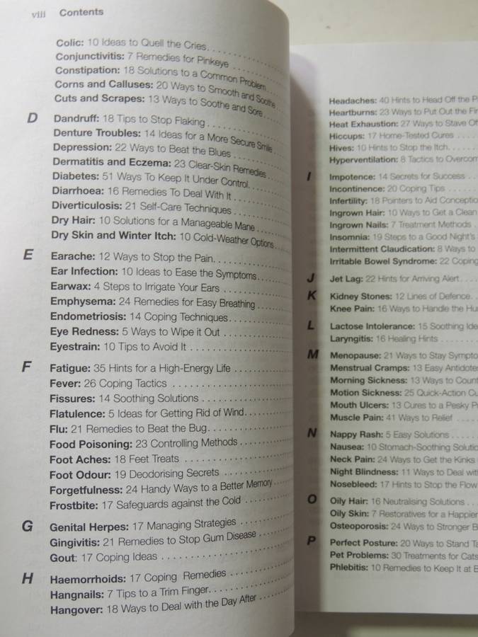 The Doctor's Book of Home Remedies- Prevention Magazine Health Books