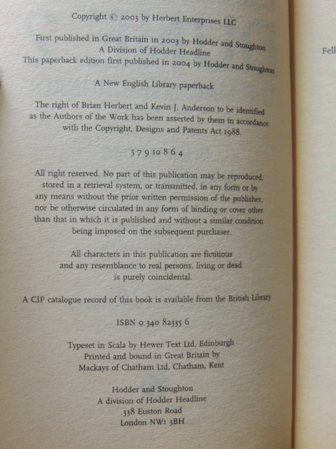 The Machine Crusade - Legends Of Dune 2 - Brian Herbert & Kevin J. Anderson