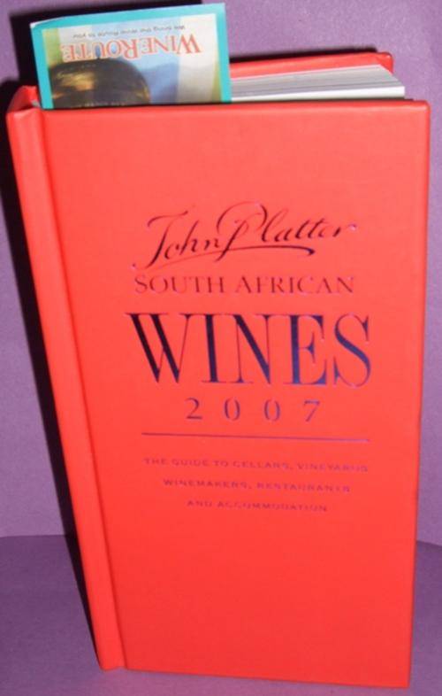 South Africa Wines Book of 2007 by John Platter - Listing best wines of 2007