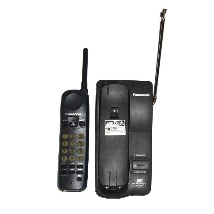 Wall Mountable Panasonic KX-TC1200 Cordless Telephone (ICASA Approved)