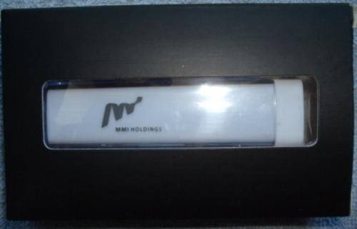 Small Mobile Phone Powerbank/Lithium Battery (with black pouch & cable)