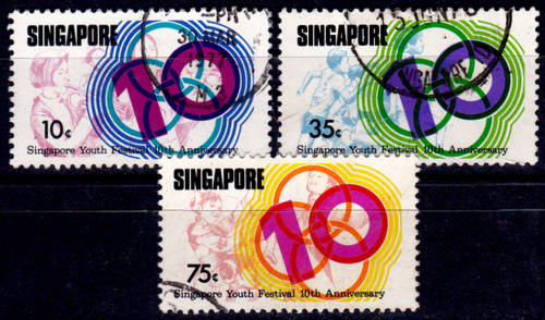 SINGAPORE, 1976. Youth festival. Full set
