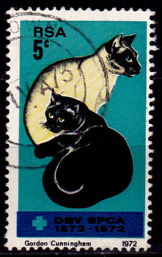 SWA 1972, 19 Sept. Centenary of SPCA, set, UH. CV R 2.50 view scans