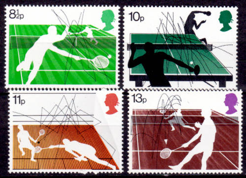 ENGLAND 1977, 12 Jan. 100th ANNI of WIMBLEDON, set, MNH, CV +/-R 20.00 view scans