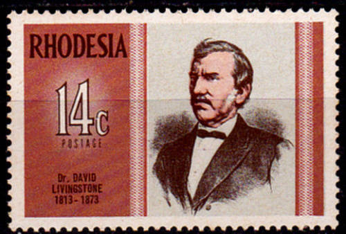 RHODESIA 1973, 2 April. Dr David Livingstone, single, MNH, CV R 13.00, view scans