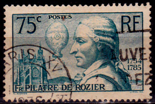 FRANCE 1936, 4 June. 150th ANNIV DEATH ROZIERS, single, UH, CV +/-R 40.00 view scans