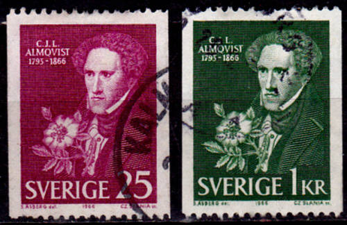 SWEDEN 1966, 26 Sept. CARL ALMQVIST, set, UH, CV +/- R 10.00, view scans
