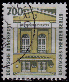 GERMANY 1993, 16 Sept. STATE THEATRE IN BERLIN, single, UH, CV+/- R 90.00 view scans