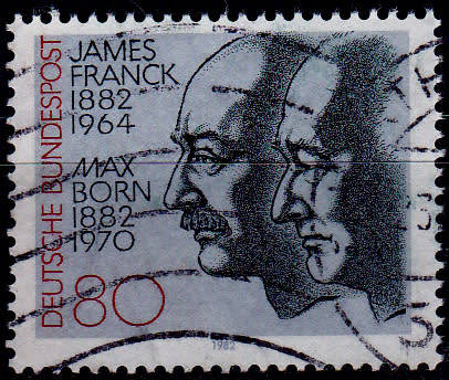GERMANY 1982, 12 Aug. 100th ANNIV BIRTH MAX BORN, single, UH, CV+/- R 10.00 view scans