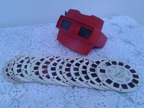BACK TO THE 80's Vintage View Master 3D + 12 Skyfies
