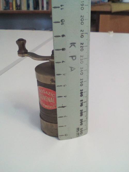 Vintage Bogazici Guvenal / Turkish Clove, Pepper Grinder or Mill +- 1950¿s.