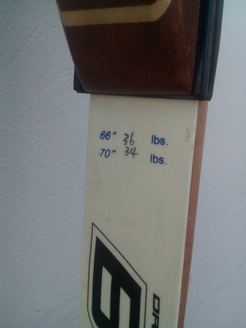 RH Takedown Recurve 36# Bow