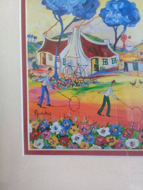 Framed Portchie Print