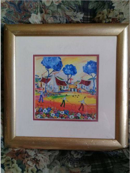 Framed Portchie Print