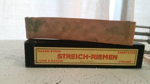 VINTAGE STRECH RIEMEN RAZOR STROP JUCHTEN