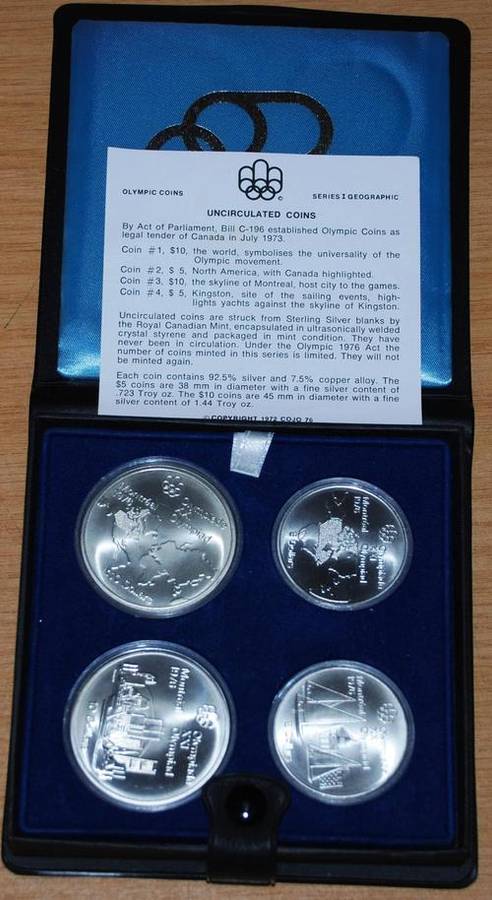 WOW 1976 OLYMPIC Coin Set