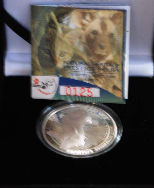 WOW - CARNIVORE CONSERVATION GROUP - EWT - 1Oz SILVER - Heritage Prestige Series