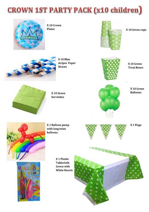 DIY - CROWN PARTY PACK FOR 10! - Party Supplies
