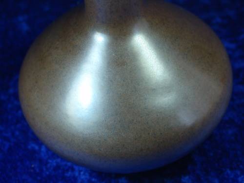 Vintage Polished Stoneware Decanter with Lid - decorative and usefull