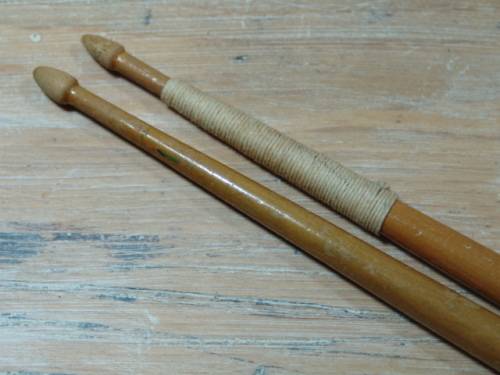 A Vintage pair of Hickory Drumsticks - Premier A - American heartwood