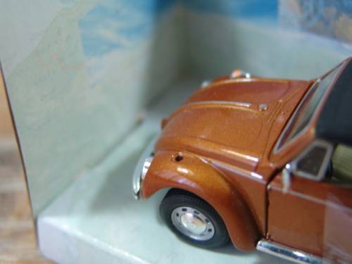 Vintage collectable die cast model Car - Cararama - VW Beetle Cabriolet - 1:43