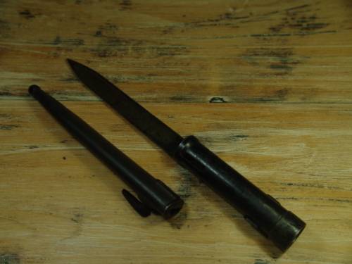 SADF R1 Rifle Bayonet with cover
