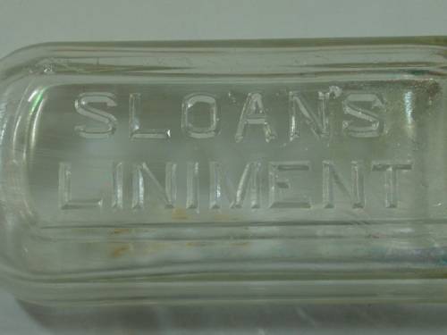 Vintage  Sloan's Liniment medicine Bottle