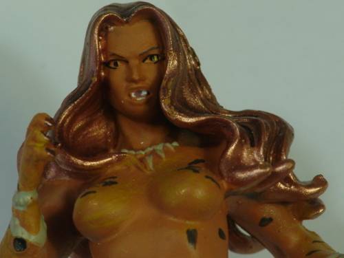 DC Comics Chess collection action figurine, Cheetah, collectable Super hero character