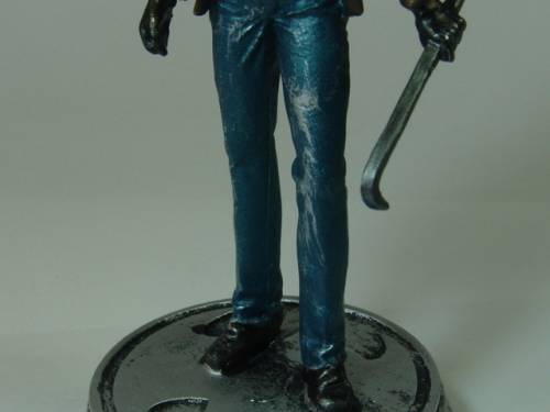 DC Comics Chess collection action figurine, The Question, collectable Super hero character