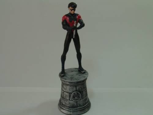 DC Comics Chess collection action figurine, Nightwing, collectable Super hero character