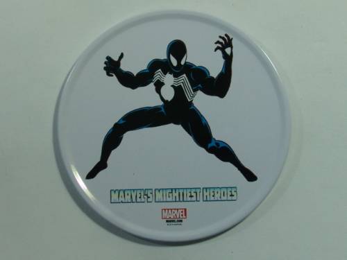 Marvel Coasters with Spiderman motive, set of 4 in tin