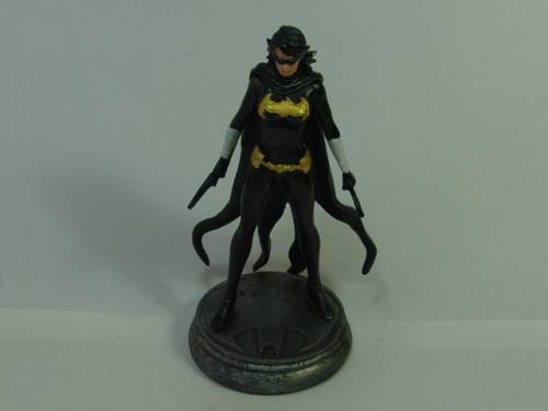 DC Comics Chess collection action figurine, Black Bat, Super hero character, collect them all