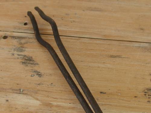 Large heavy metal Blacksmith's tool. 53cm x 17cm