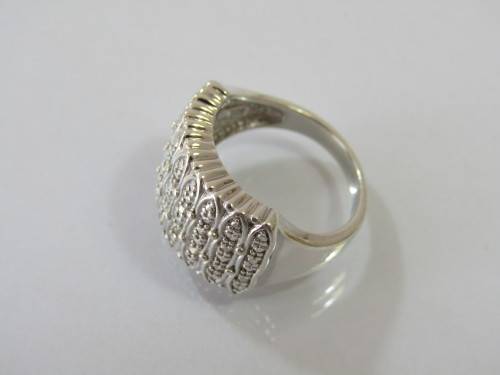 Vintage 925 heavy Silver Ring, stamped, 7.1g