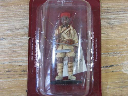 Men at War 1914-1945, pewter die cast soldier and booklet, Del Prado collection, French army, mint