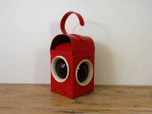 Old SAR, railways paraffin Lamp, with original burner and 100% working