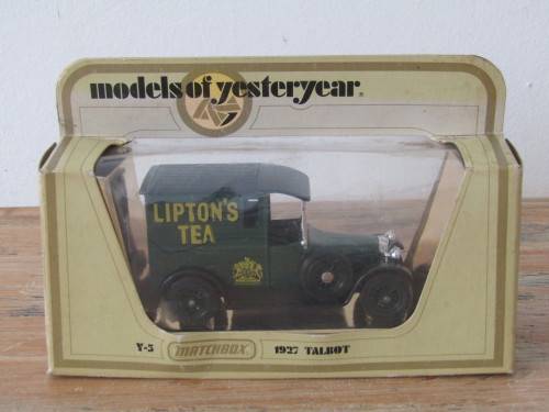 Collectable metal die cast scale model, Matchbox Models of Yesteryear 1927 Talbot, 1:47, mint in Box