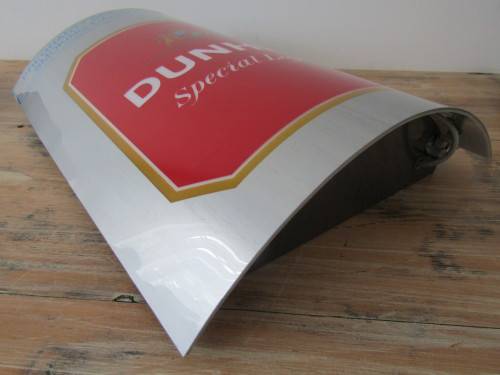 Large Dunhill cigarette light box Sign, 53cm x 38cm, excellent and working condition