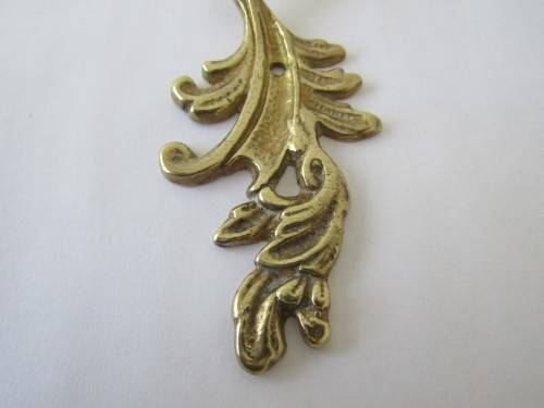Vintage furniture repair accessories, solid brass door handle, excellent condition, others available