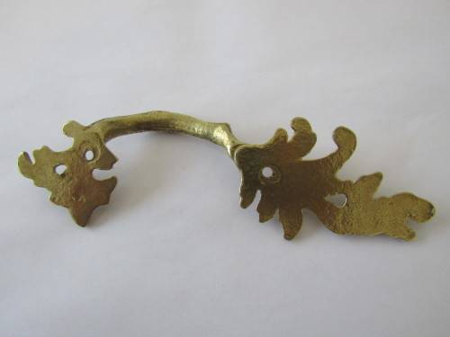 Vintage furniture repair accessories, solid brass door handle, excellent condition, others available