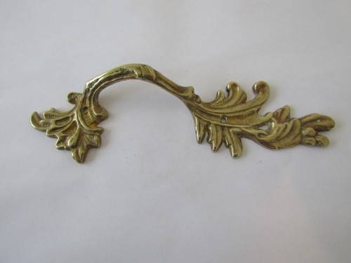 Vintage furniture repair accessories, solid brass door handle, excellent condition, others available