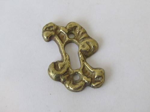 Vintage furniture repair accessories, solid brass Key hole cover, others available